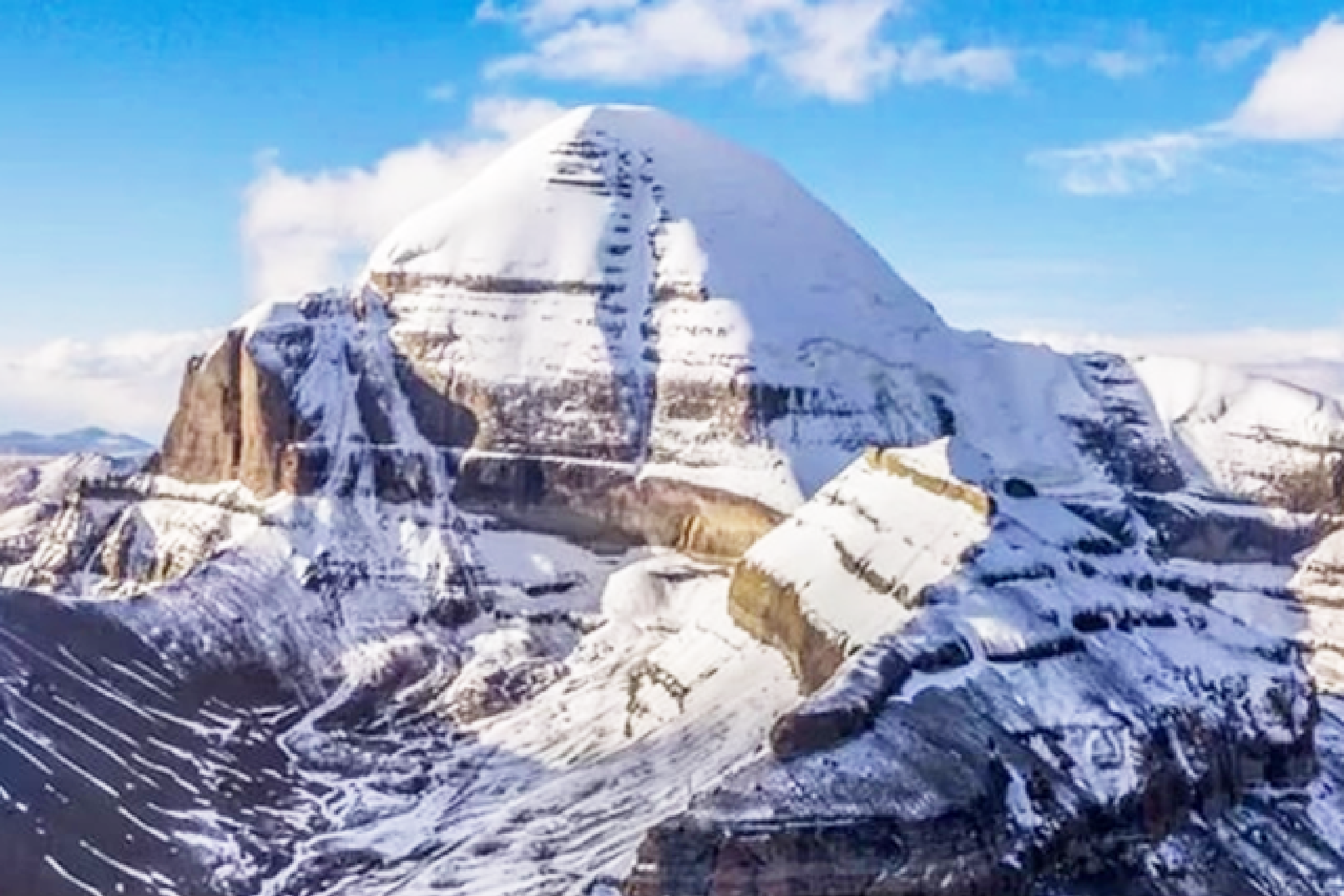 Mount Kailash: one of the holiest place in the world.